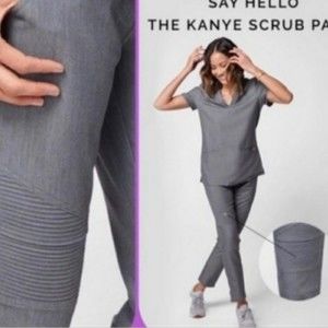 Figs Kanye Scrub Pant Navy Women's XS